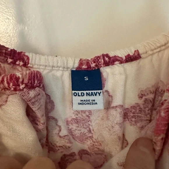 Old Navy Pink and White Floral Dress - Picture 4 of 5